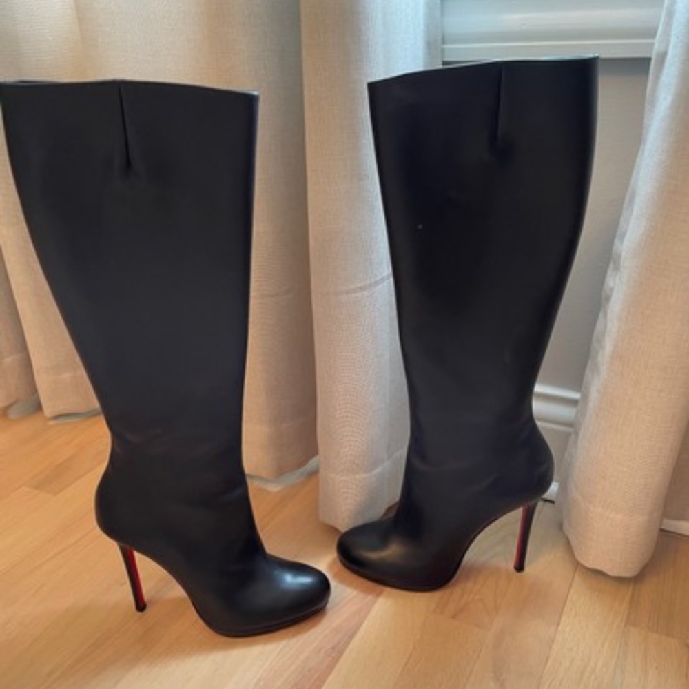 Christian Louboutin Botalili 120mm Calf Boots